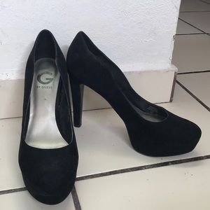 Guess black heels